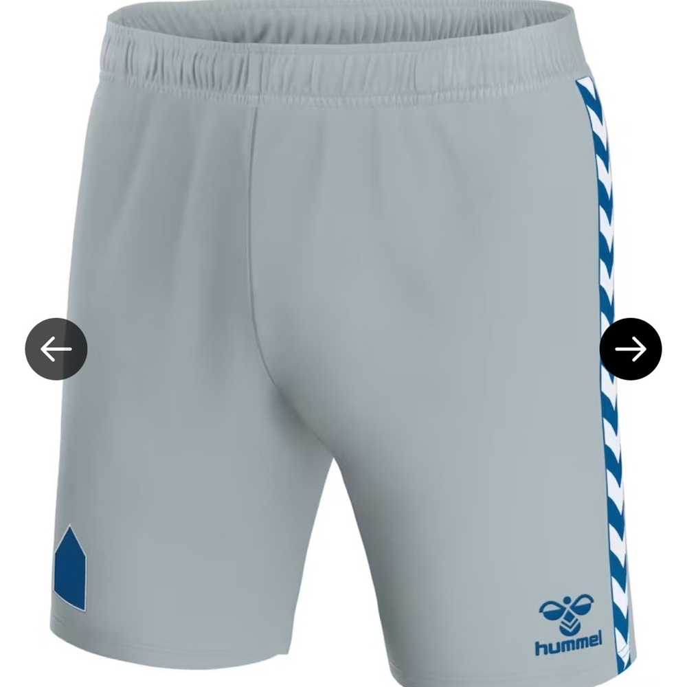 Everton FC Hummel 2023-2024 Men’s Gray Shorts